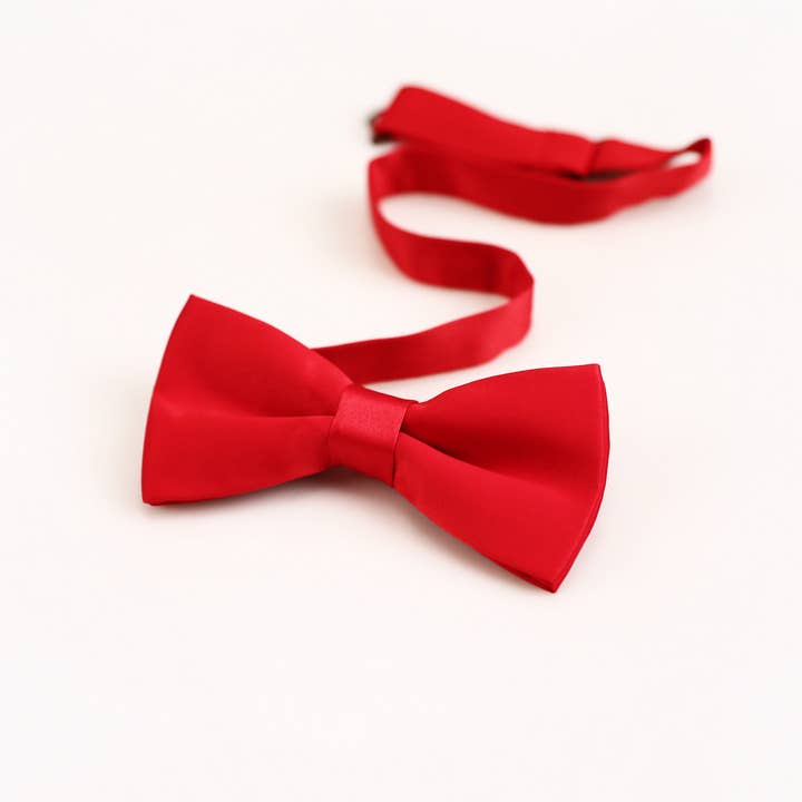 Yves Enzo - Wholesale Bow Tie - Men's - Bow tie in red0
