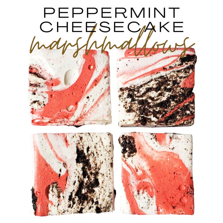 Lolly's Baking - Wholesale Marshmallow - Peppermint Cheesecake Marshmallows