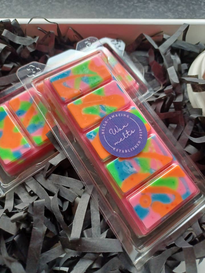 Tutti frutti snap bar for wholesale by Bella's waxmelts