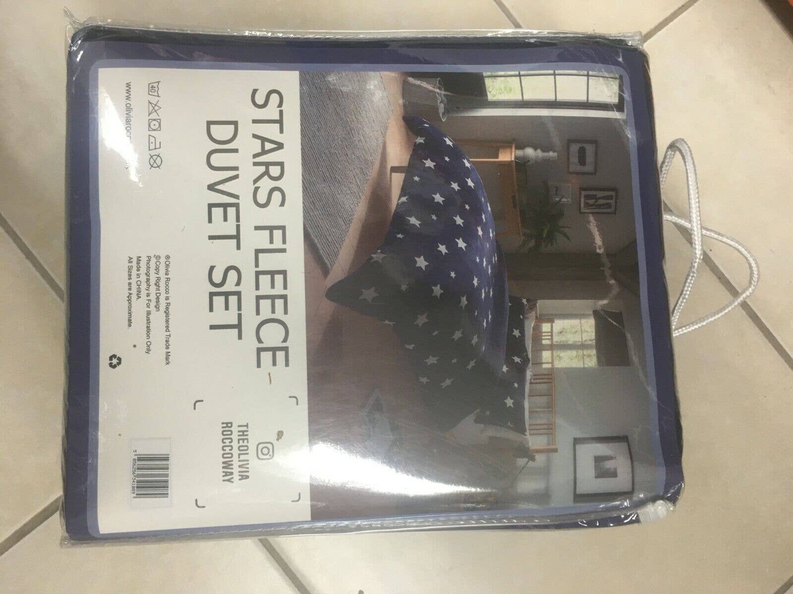 Pretty Little Bed – Engroshandel Sengesæt – Teddy Fleece Dynebetrækssæt med Printet Stjerne Stag Dyne Varmt Hyggeligt Vinter Sengetøj11