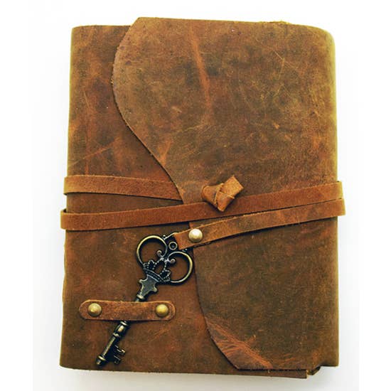 Fantasy Gifts - Wholesale Journal/Diary - Soft Leather Journal with Key