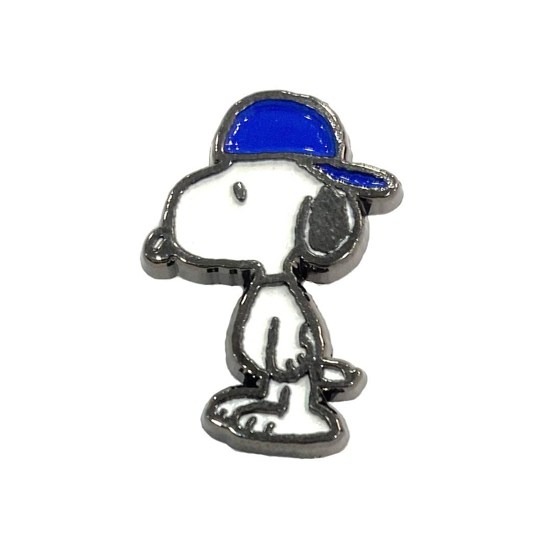 PINTRILL - Wholesale Lapel Pin/Button - Snoopy Blue Cap Records Pin