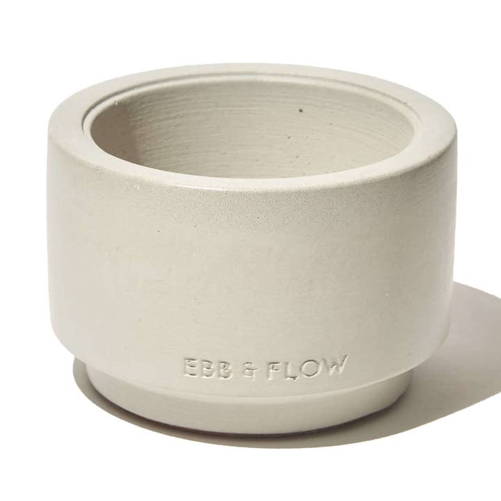 Ebb & Flow - Wholesale Candle Holder - Refillable Candle Vessel - Stone
