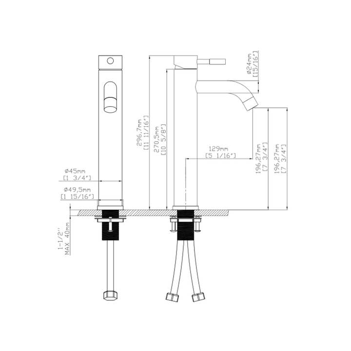 Galim - Wholesale Bathroom Accessory Set - Round Vessel Faucet3