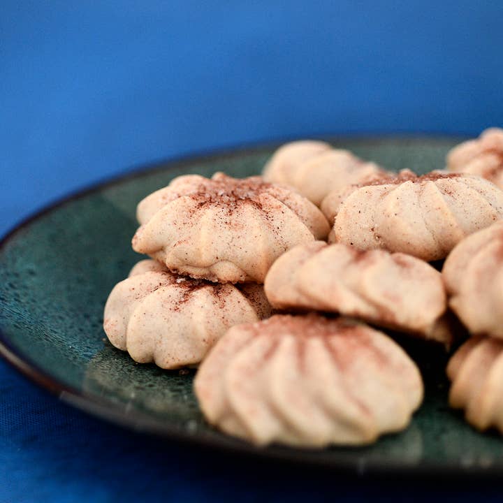 Monastery Baked Goods - Wholesale Cookie - Pumpkin Starlet Cookies (4-oz)2