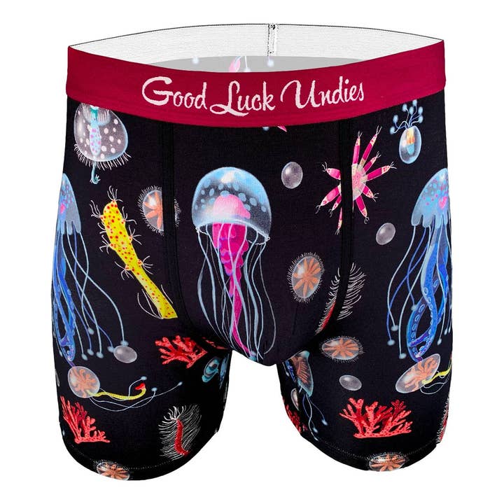Good Luck Sock - Wholesale Underwear - Men's - Men's Jellyfish Underwear