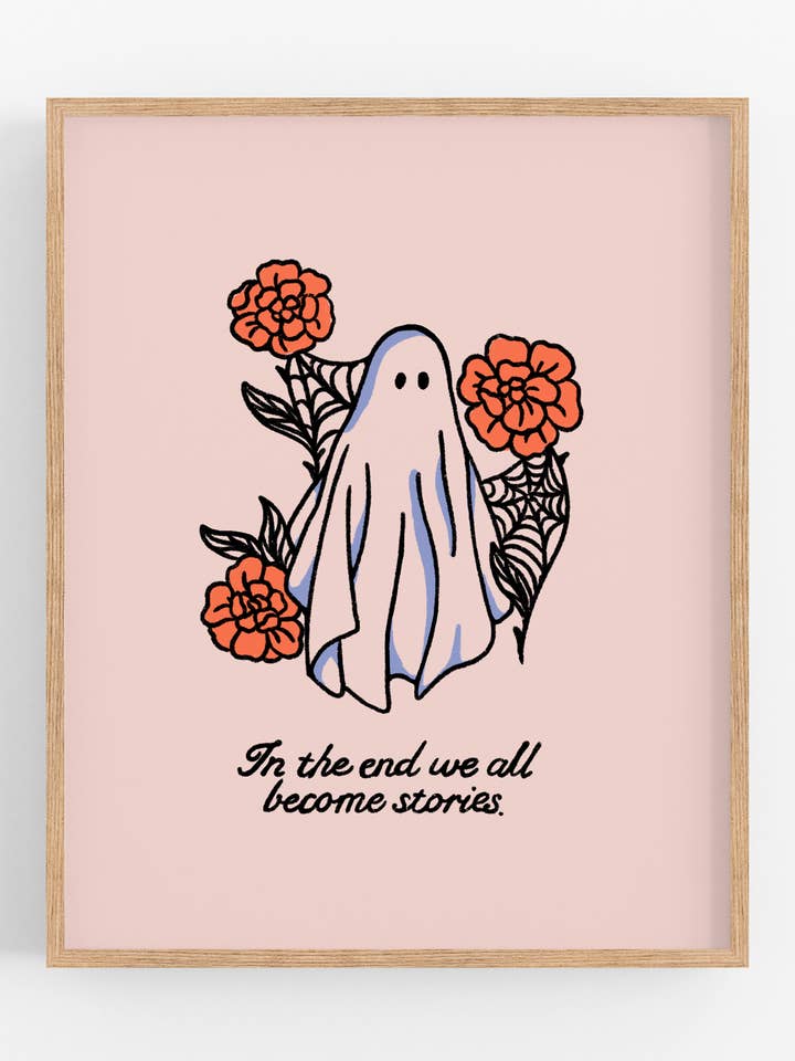 Ghost Stories Print for wholesale by Kira Cyan