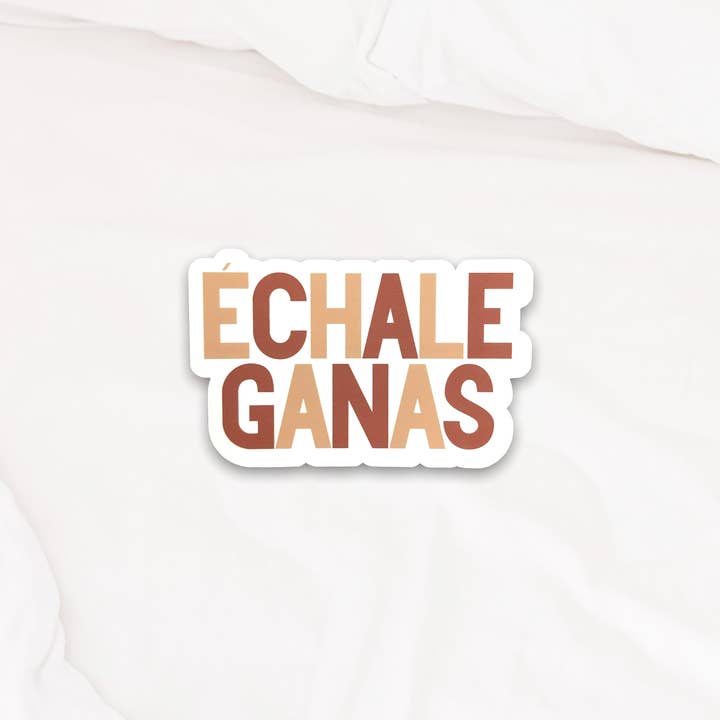 JCar Creative - Wholesale Sticker - STICKER - Echale Ganas1