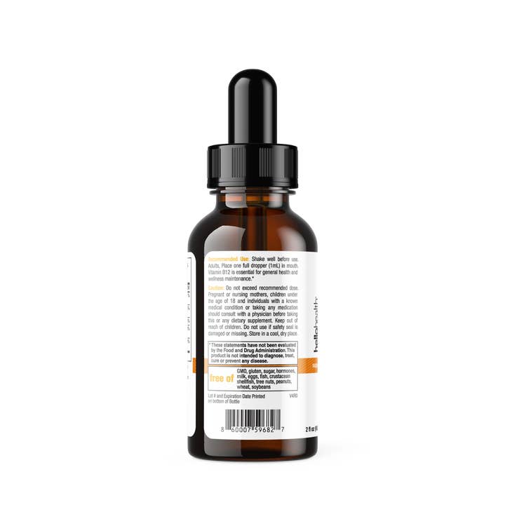Hello Health - Wholesale Oral Supplement/Vitamin - Happy Energy Vitamin B12
