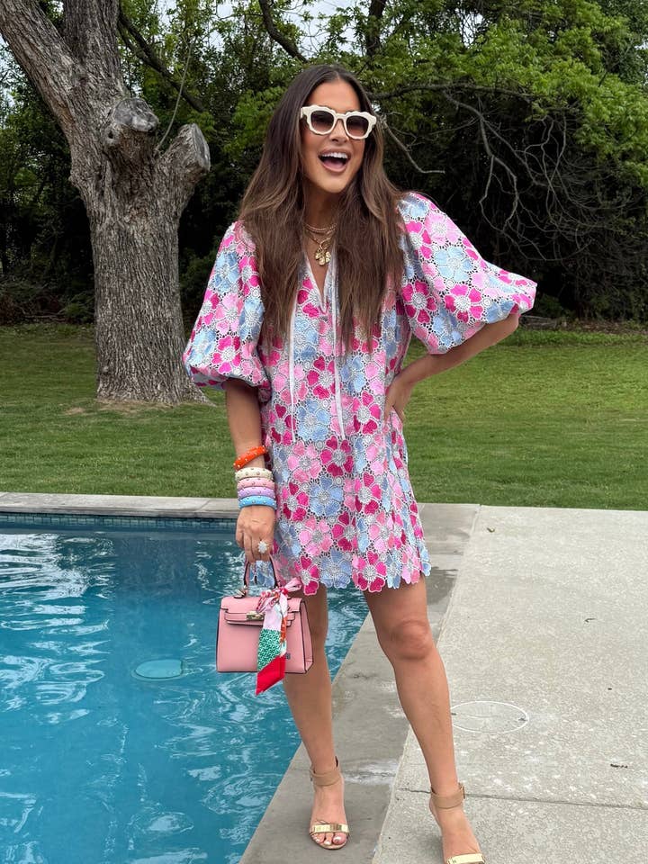 Deb Flower Power Mini Dress for wholesale by My Joy Beauty