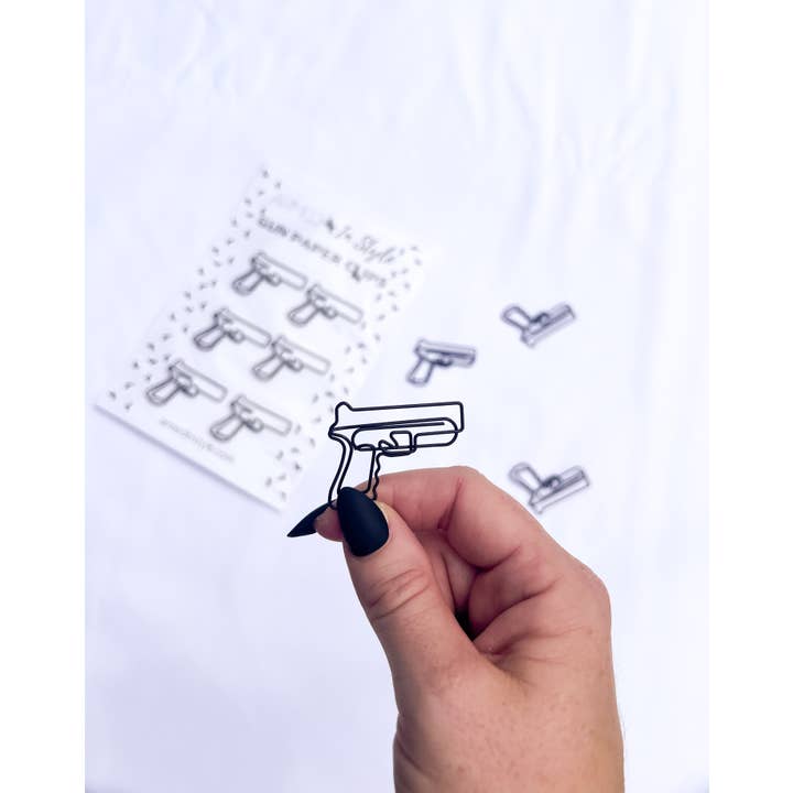 G*n Paper Clips for wholesale by Armed In Style