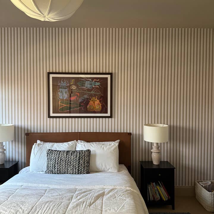 Carta da parati Curt di Hailey Kiefer Designs per la vendita all'ingrosso da parte di Loomwell Home Goods