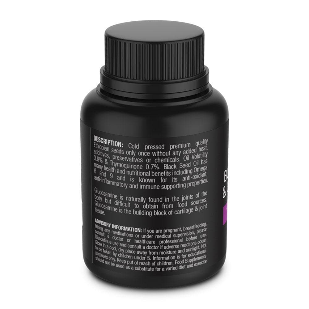 Nature’s Blends - Wholesale Oral Supplement/Vitamin - Wholesale Black Seed Oil & Natural Glucosamine Cap2
