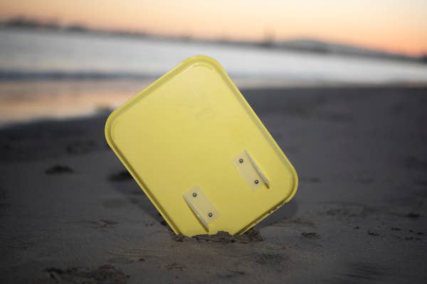 Tray Surf Co. - Wholesale Decorative Tray - Trayboard - "Fry Tray" 10in x 14in (Yellow)3