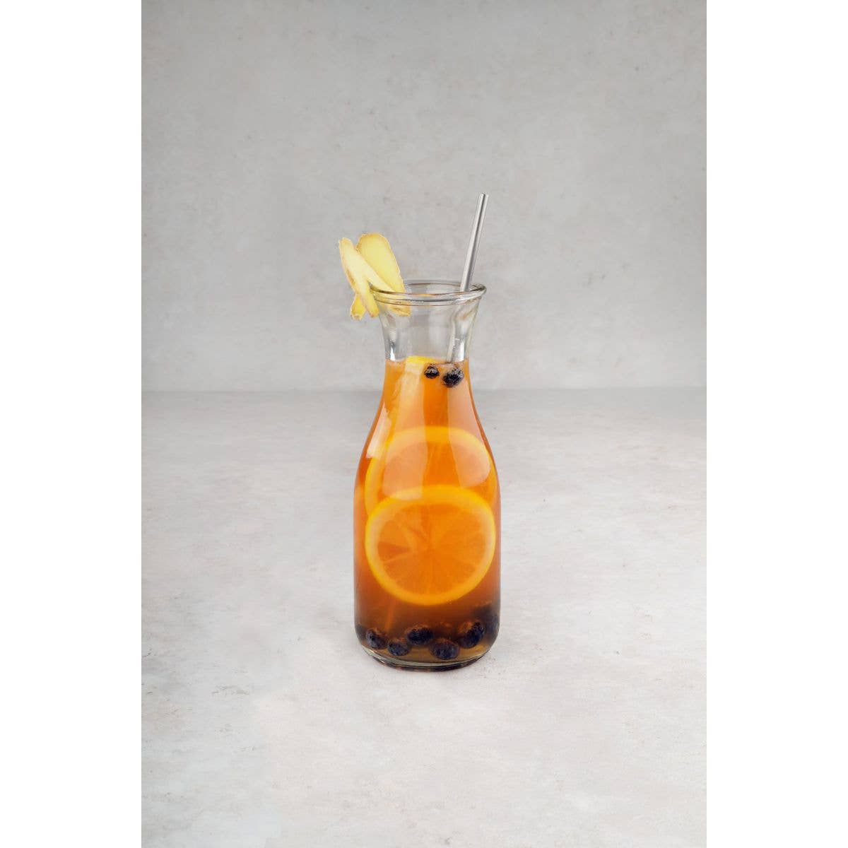 Zenker - Wholesale Drink Stirrer - Set of 4 stainless steel straws with cleaning brush 24 cm Fackelmann Bar Concept1