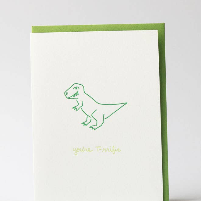 Albertine Press – wholesale Everyday greeting card – You're T-rrific Greeting Card2