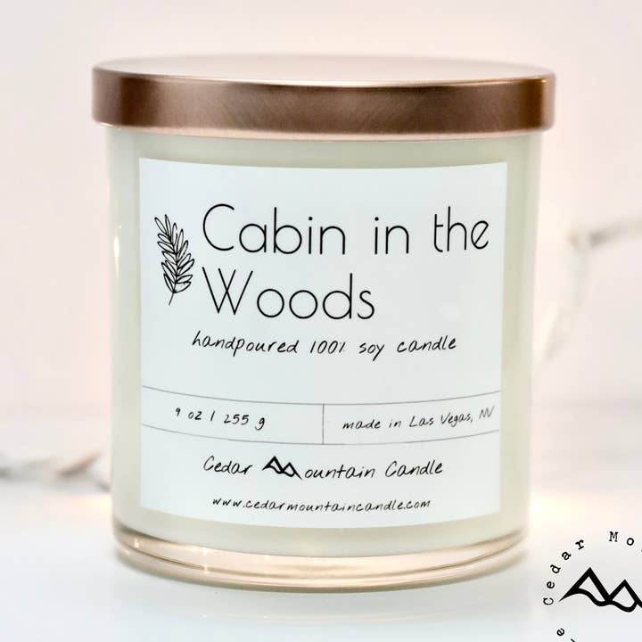 Cedar Mountain Candle – wholesale Burkljus – Stuga i skogen bondgård soja ljus0