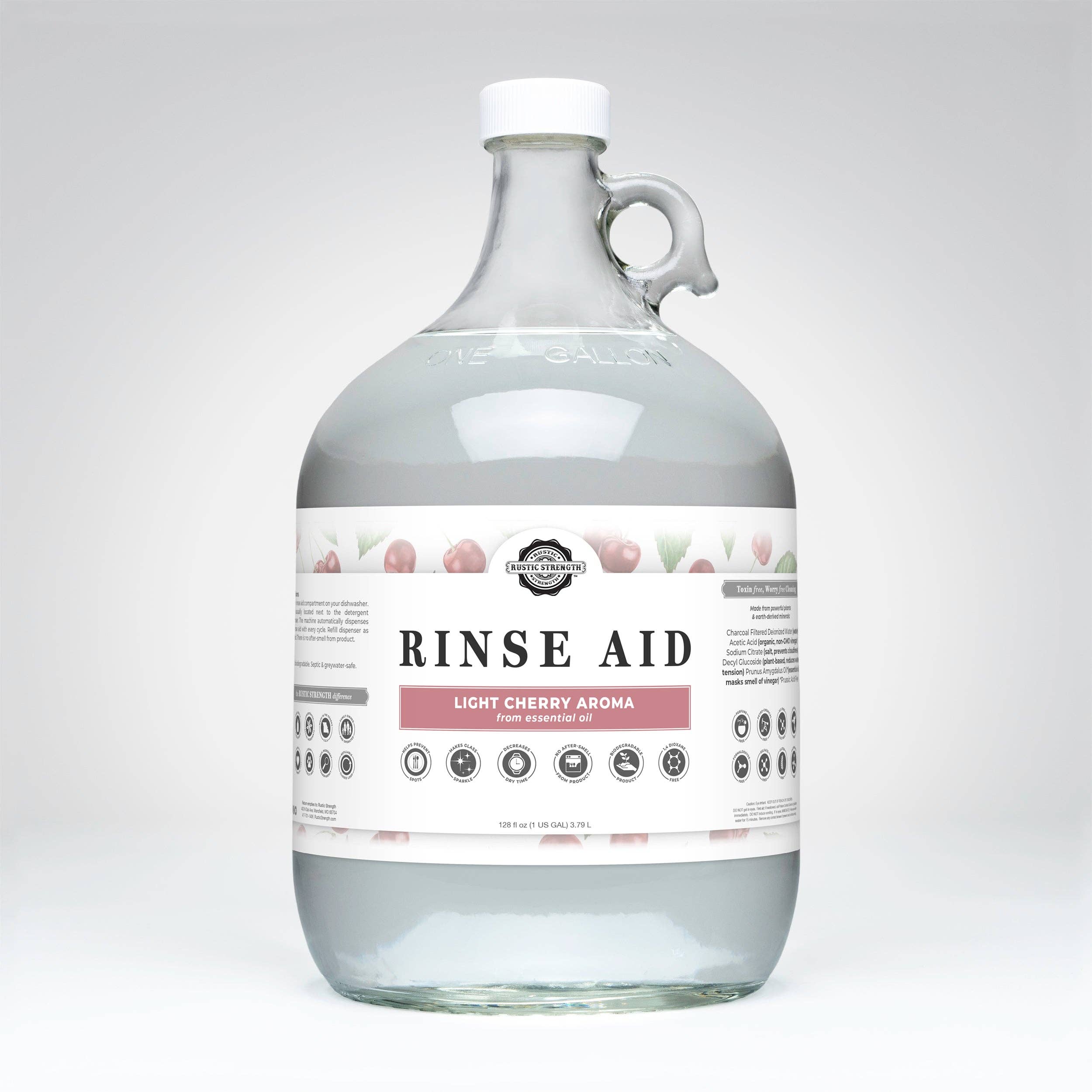 Rustic Strength - Wholesale Dish Soap - Rinse Aid (for automatic dishwashers)3