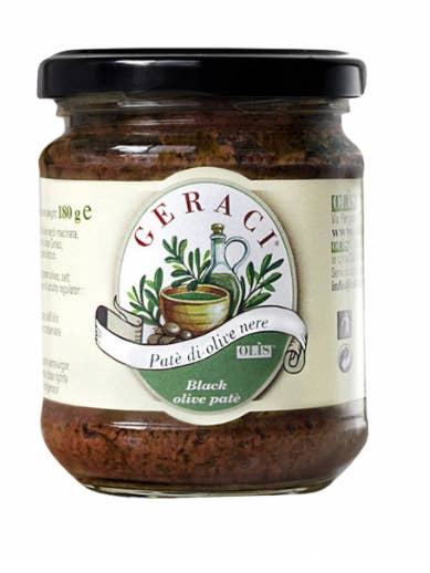 Pâte d'olive noire Geraci pour la vente par Olio Geraci