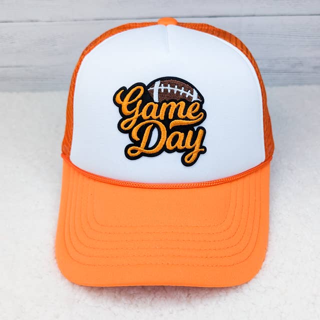 Trendy Transfers - Wholesale Patch - Game Day FOOTBALL Hat/Pocket Embroidered Patch
