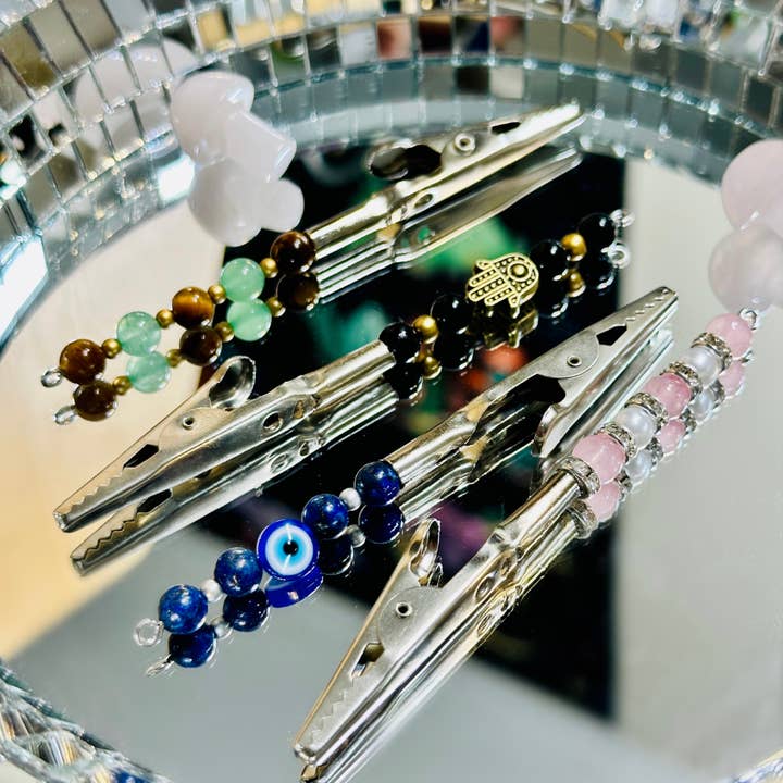 Essential Sage - Wholesale Hair Clip - Women's - Crystal Clips!