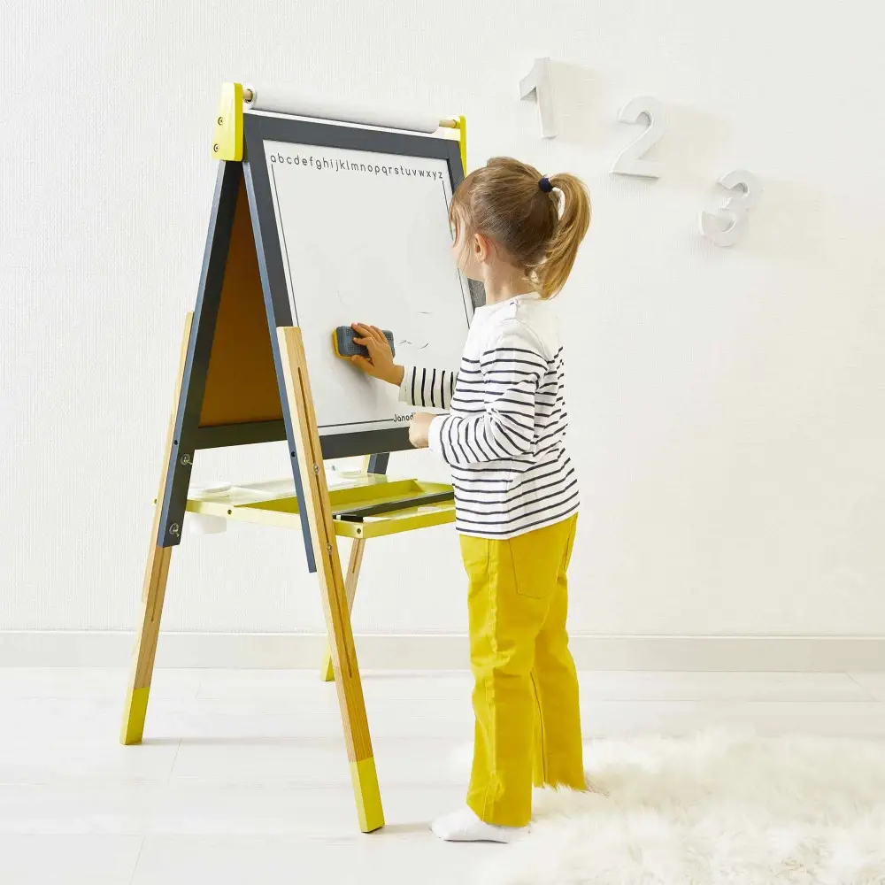 Juratoys - Wholesale Easel - Grey/Yellow Adjustable Easel6
