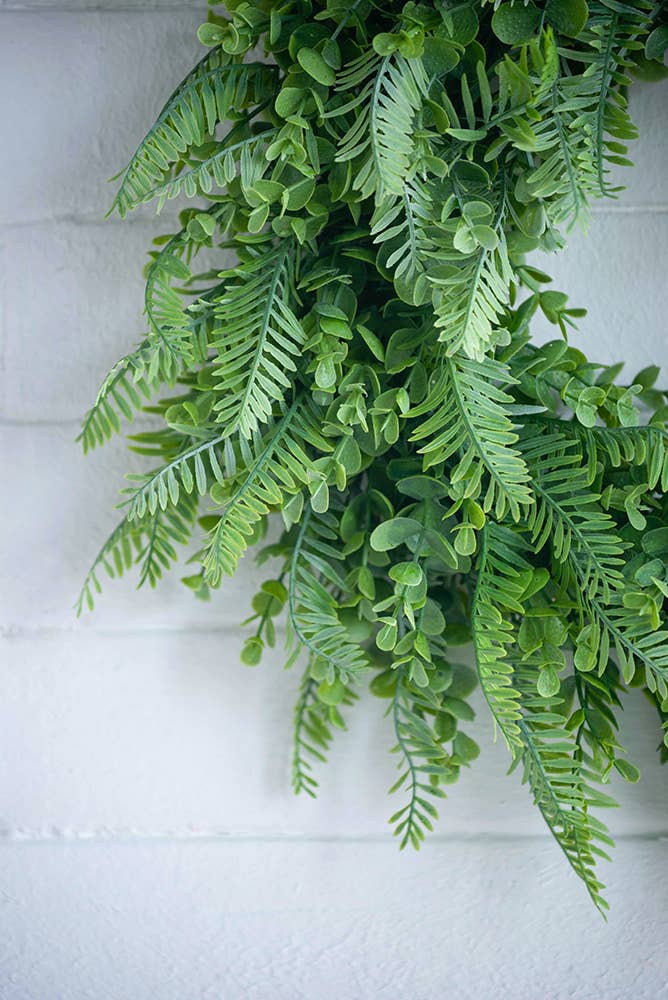 A&B Home Group Inc. - Venta al por mayor Corona - Corona de vegetación de 20x4x20" - Verde1