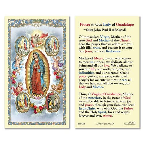 Mystical Rose Religious Card - Pack of 25 for wholesale by Christian Brands Catholic