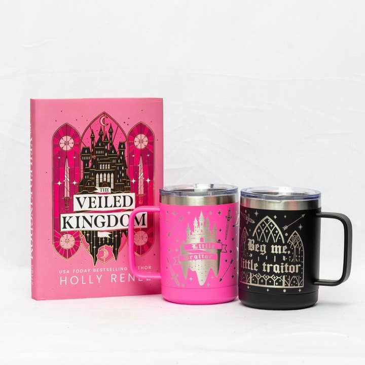 Officiellt licensierad The Veiled Kingdom 15 oz graverad mugg för wholesale av Dogwood + Daisy Studio