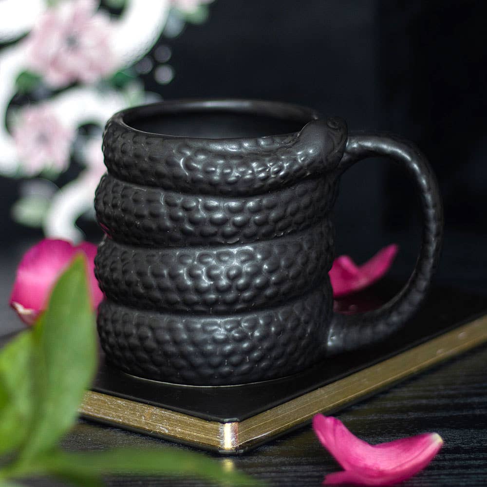 Something Different Wholesale - Wholesale Coffee Mug - Black Snake Mug0