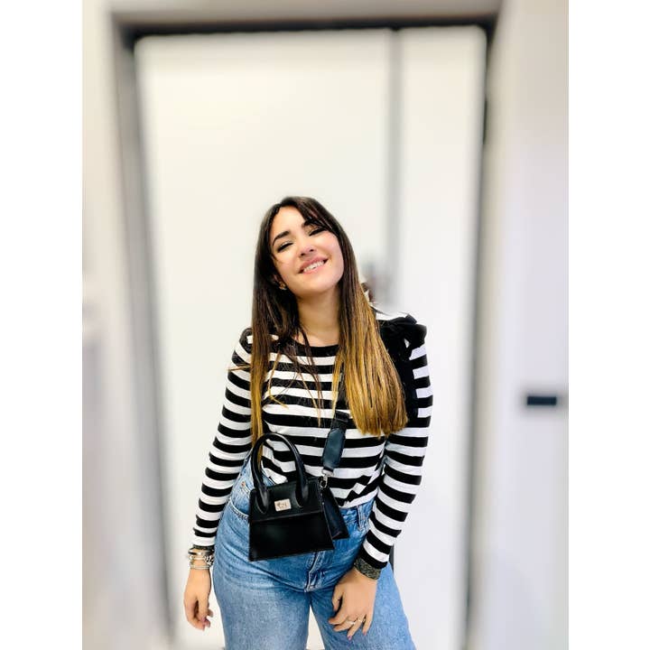 GLOBALSHOP SRL – wholesale Top handle bag – women's – DANY BAG by Gracia P - Genuine Leather - LEATHER - Made IN ITALY4