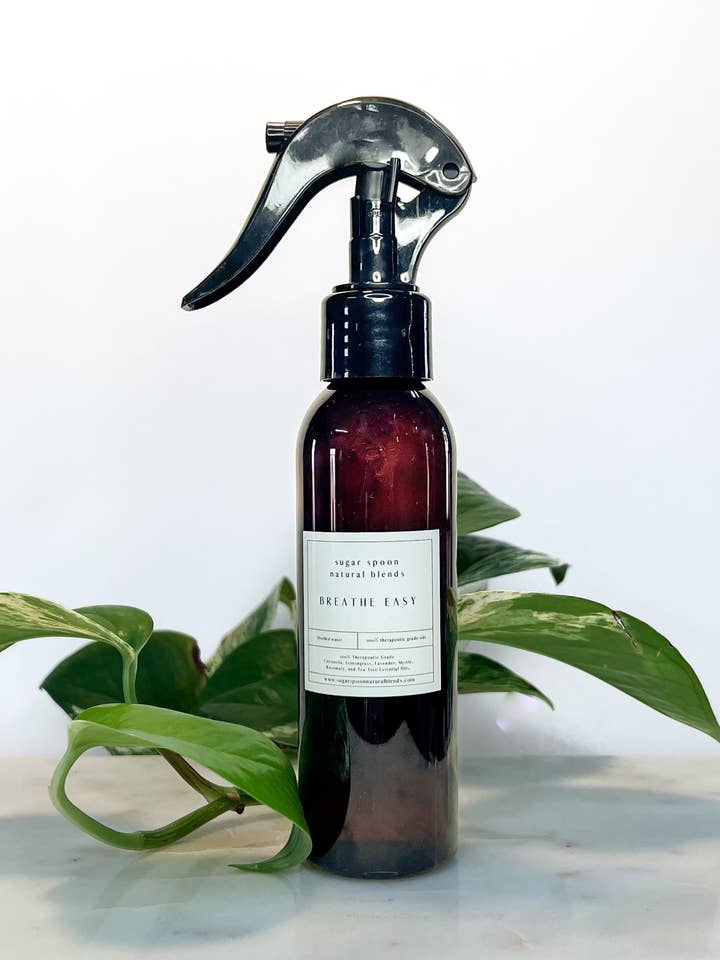 Breathe Easy Room and Fabric Spray for wholesale by Sugar Spoon Natural Blends