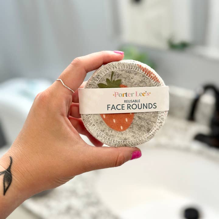 Reusable Face Rounds--Surprise Prints for wholesale by Porter Lee's