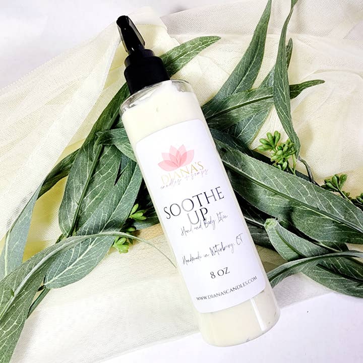 Soothe Up Body Lotion for wholesale by Diana's Candles and Soaps LLC