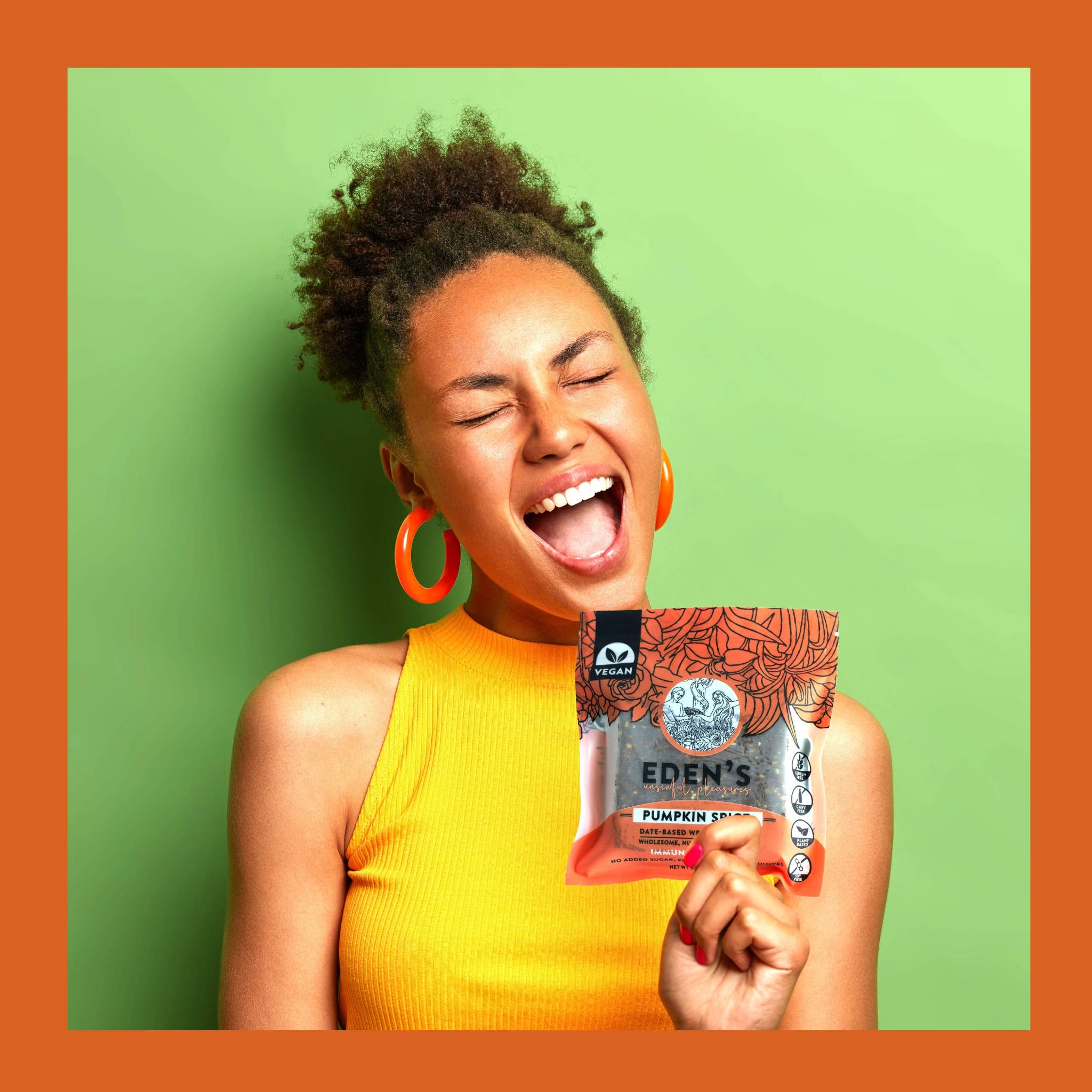 Eden's Unsinful Pleasures – wholesale Snack bar – Pumpkin Wellness Bars4