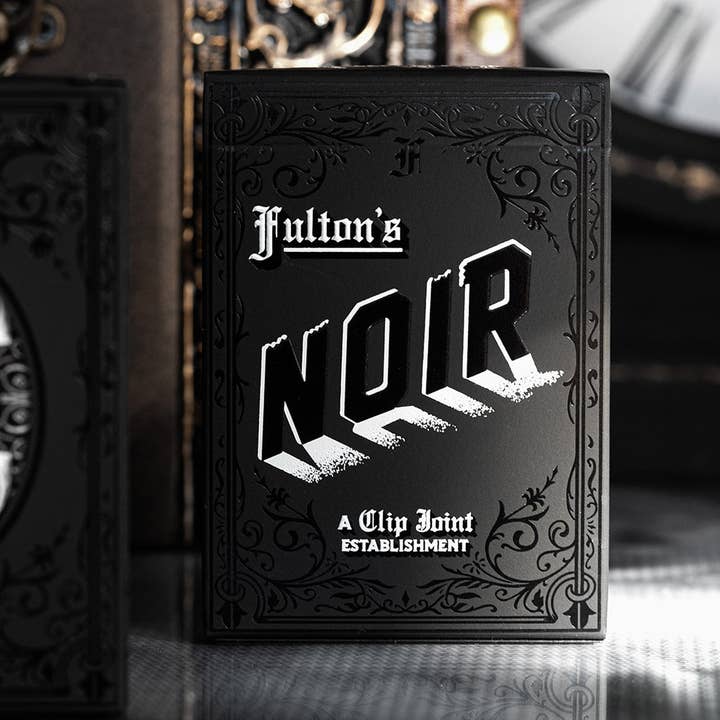 FULTONS Playing Cards - Wholesale Playing Cards - FULTONS NOIR PLAYING CARDS