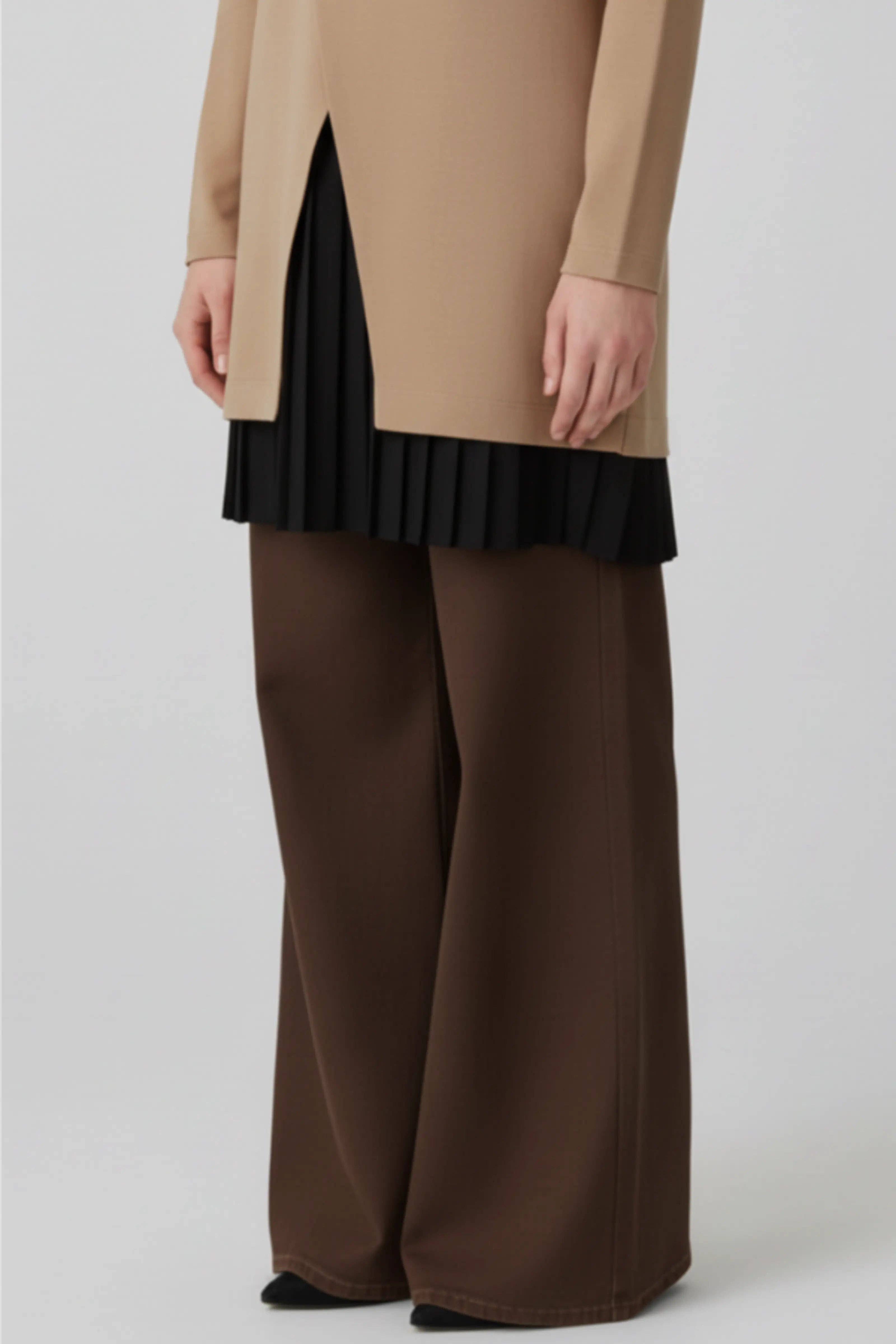 Akoya Hijabs – Engroshandel Nederdel - Dame – Plisseret skjorteforlænger0