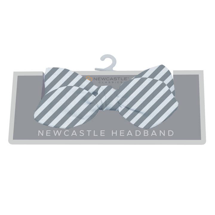 Newcastle Classics - Wholesale Fashion Headband - Baby - Finley Stripe Bamboo Baby Headband