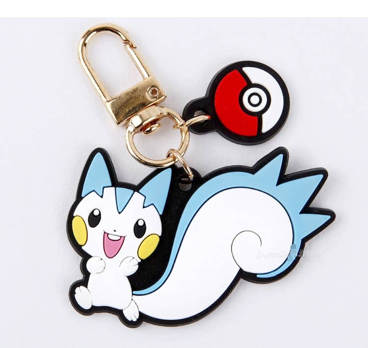 K-Wonderland - Wholesale Keychain - Kids - Pokemon Characters Key Chain ring Bag Charm variety  Pack9