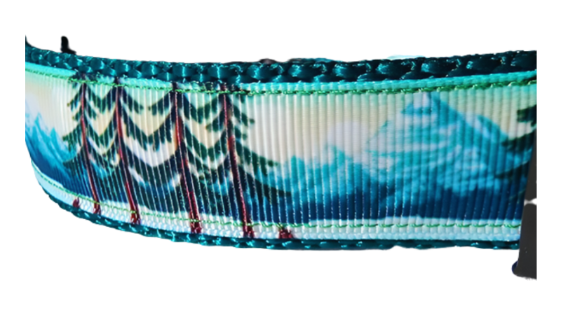 Rocky Mountain Hound - Wholesale Pet Collar - Dog - 1" Mountain Tree Dog Collar, Leash, Martingale, or Harness5