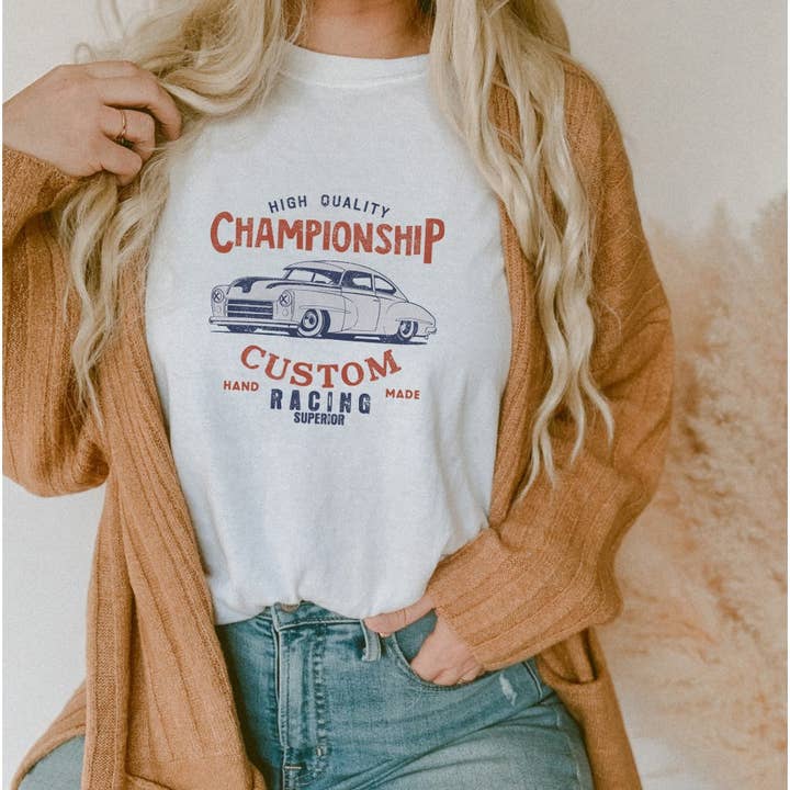 Emmaus, Inc. - Venta al por mayor Camiseta serigrafiada - Mujer - Camiseta manga corta estampada CHAMPION