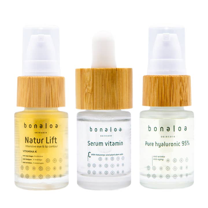 Glow Booster Reisset met Oog- en Lipcontour voor wholesale door Bonaloa skincare