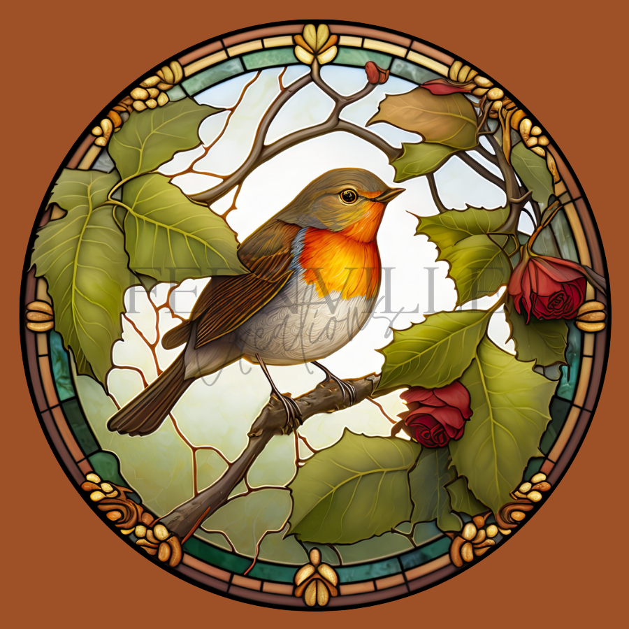 Fernville Creations - Wholesale Coasters - Robin Coaster, Bird Lover Gift, Nature Home Decor12