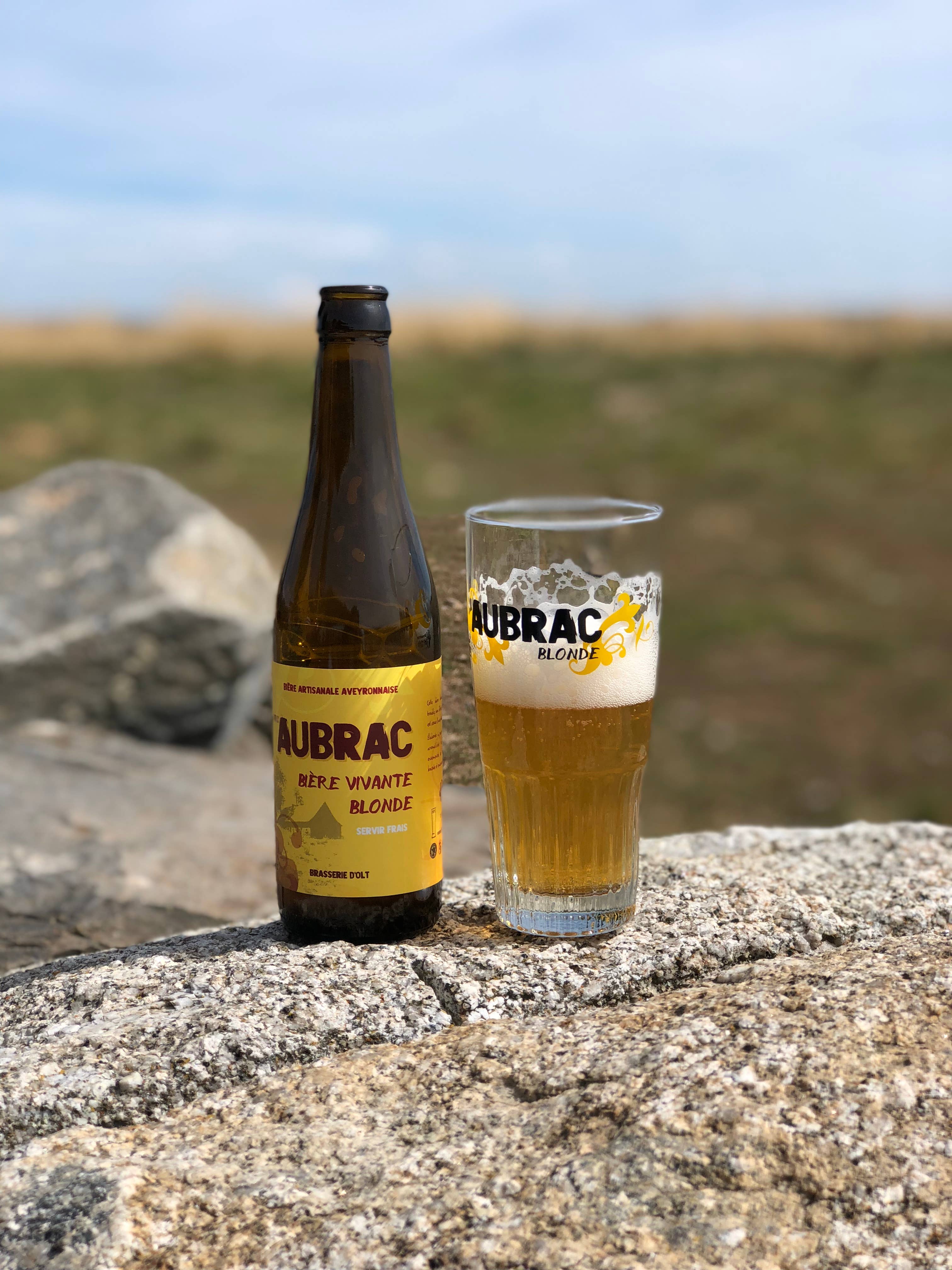 Brasserie d'OLT - Wholesale Beer - Aubrac Blonde Beer 33cl1