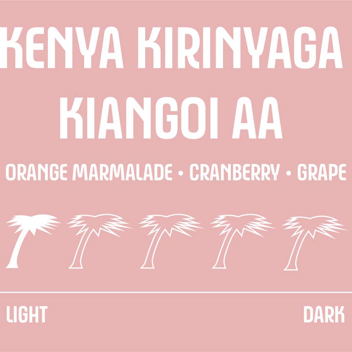 Kenya Kirinyaga Kiangoi AA for wholesale by Breezeway Coffee Roasters