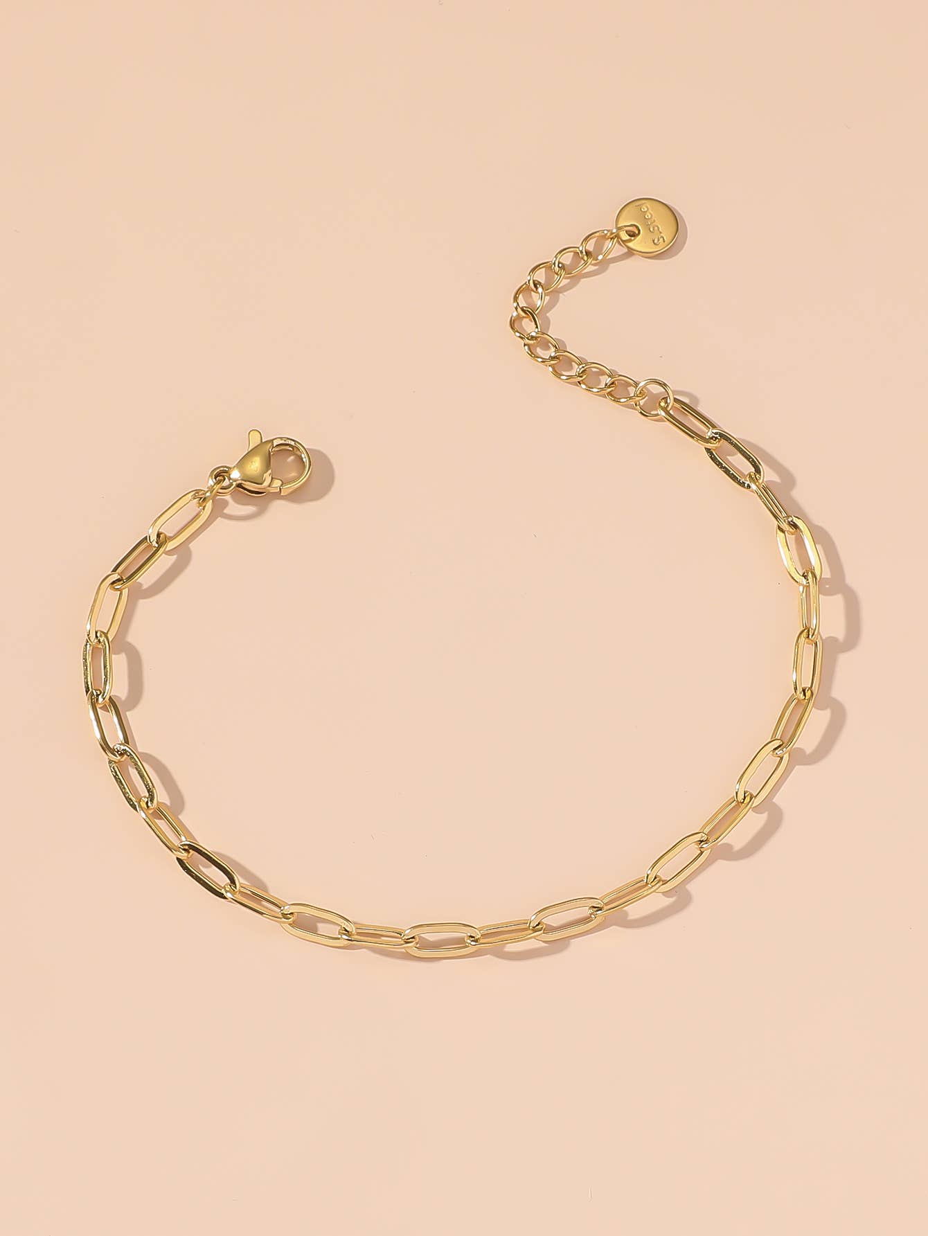 Blossom bijoux - Venta al por mayor Juegos de joyas - Set de 3 pulseras de acero inoxidable con cadenas ajustables1