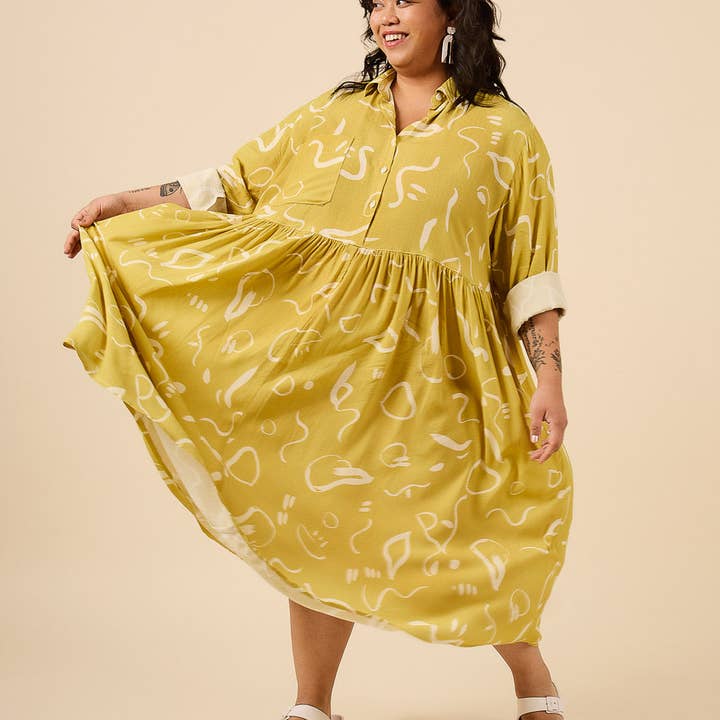 Closet Core Patterns - Wholesale Craft Sewing Kit - Jenna Shirt + Shirtdress Sewing pattern28