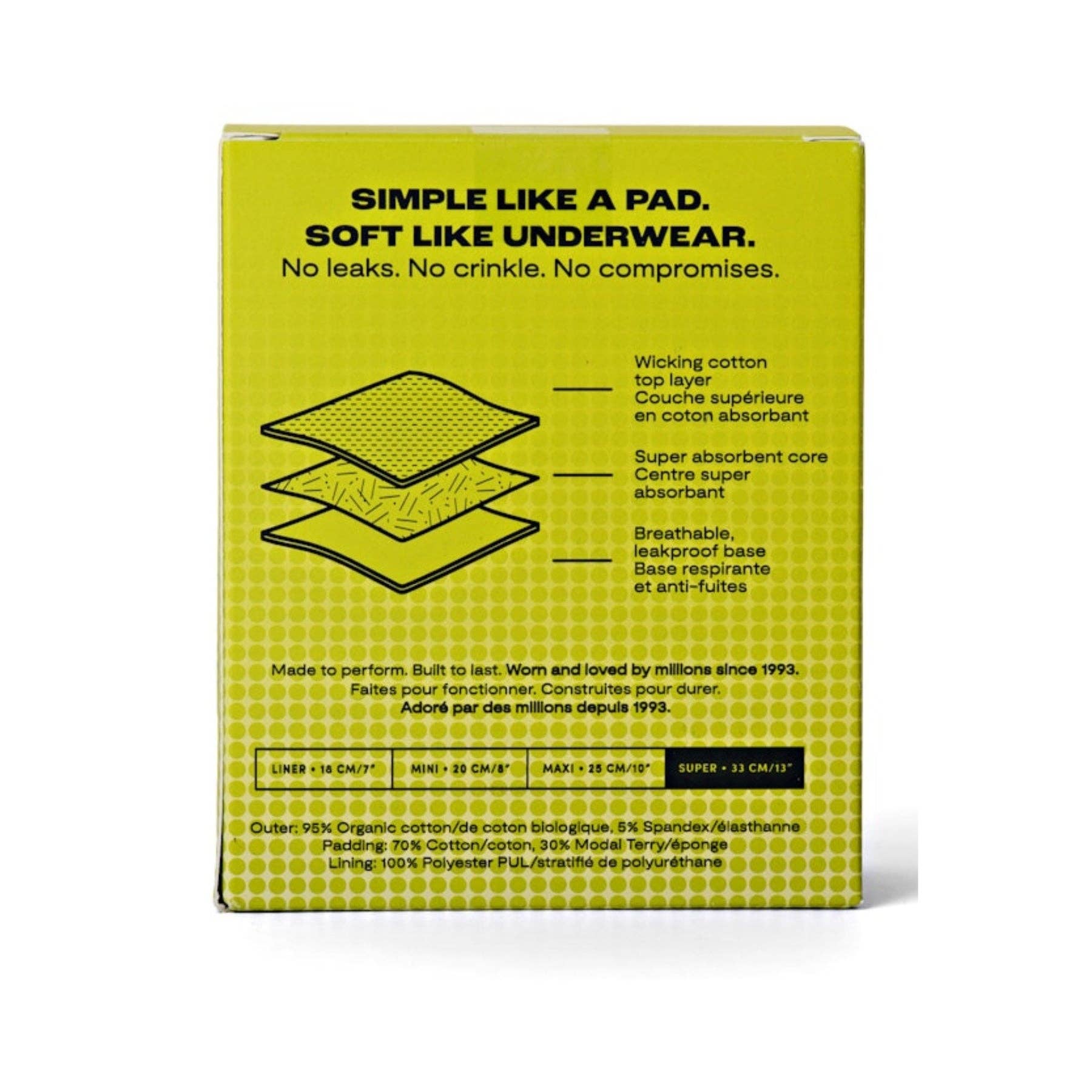 Aisle – wholesale Mensunderkläder - Dam – Grossist Super Pad2