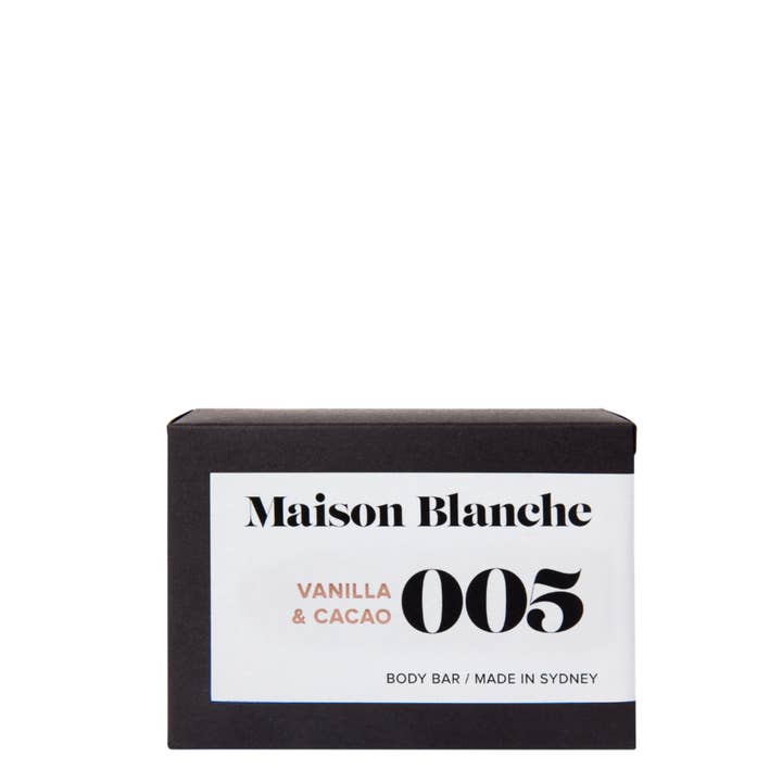 005 Vanilla & Cacao / Body Bar for wholesale by Maison Blanche