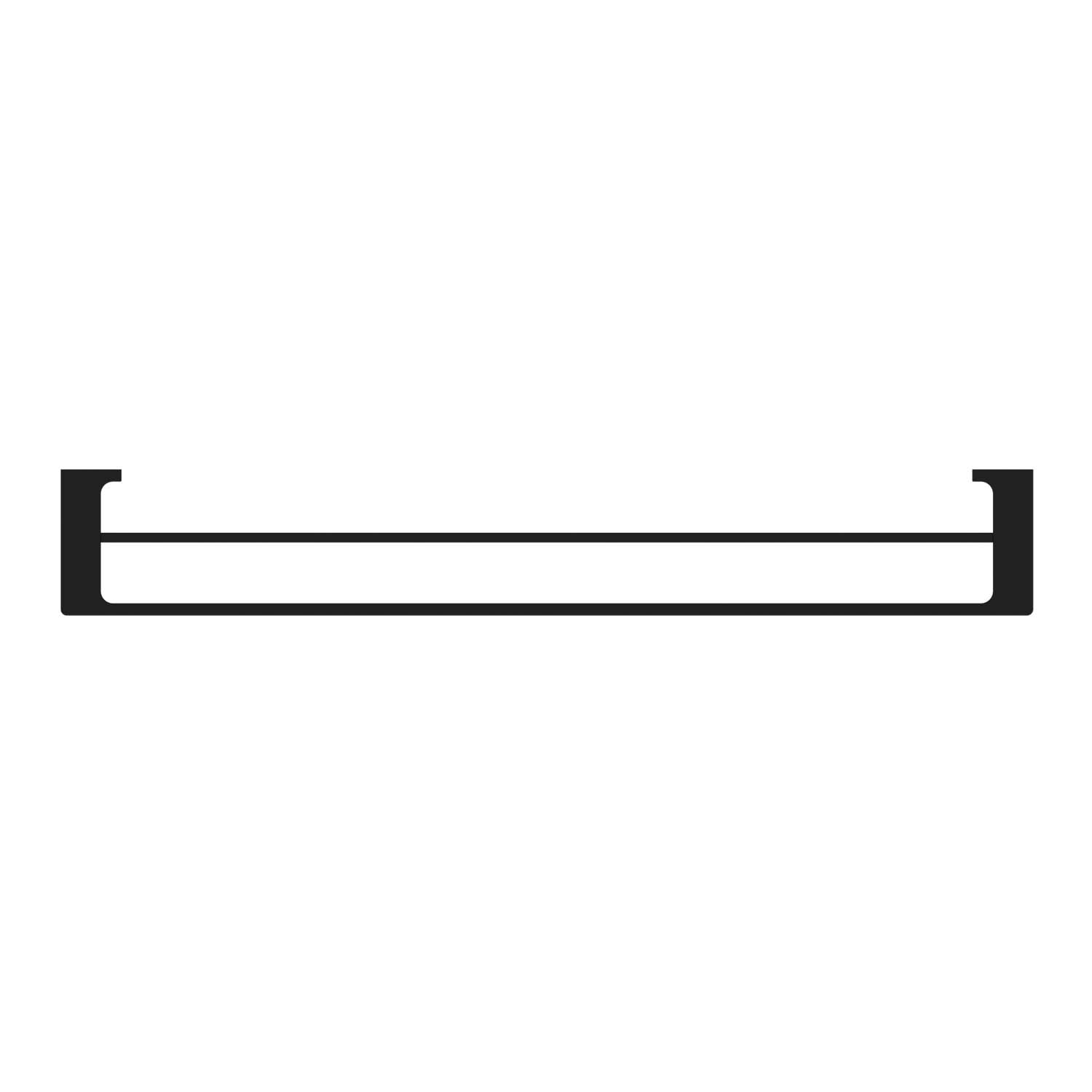 Stilform Handels GmbH - Wholesale Towel Holder/Hanger - Soho series towel holder matt black3